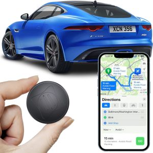GPS Tracker for Vehicles,Car GPS Tracker Portable Real Time Magnetic GPS Tracking Device, Full Global Coverage Location Tracker for Car,kids,dogs,Trucks/Person. No Subscription Required/No Monthly Fee